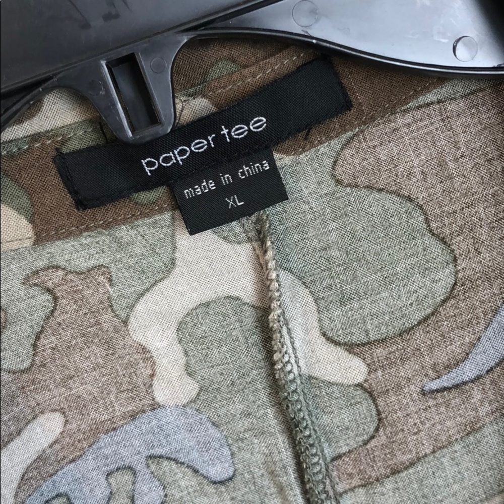 Camo button down - Picture 2 of 2